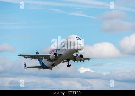 Airbus Beluga-Fracht-Transporter. Beluga Nummer drei Stockfoto
