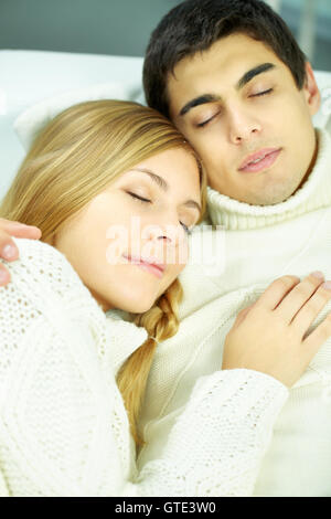 Ruhenden paar Stockfoto