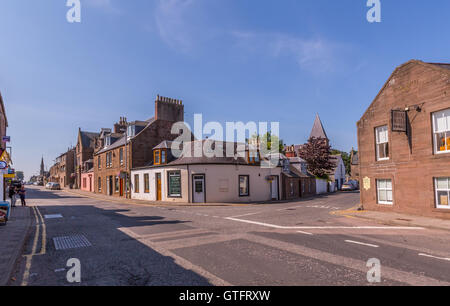 Die kleine Stadt Laurencekirk in Grafschaft Aberdeenshire, Schottland, Großbritannien Stockfoto
