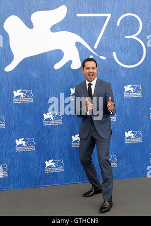 Venedig, Italien. 09. Sep, 2016. Schauspieler John Lloyd Cruz besuchen "Ang Babaeng Humayo (die Frau, die verlassen)" Fototermin während des 73. Venedig Film-Festival. Bildnachweis: Andrea Spinelli/Pacific Press/Alamy Live-Nachrichten Stockfoto