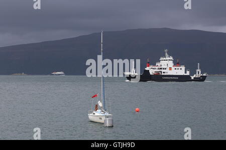 Calmac Fähre mv coruisk Anreisen craignure Isle of Mull in Schottland september 2016 Stockfoto