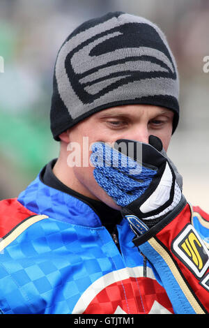 Andreas Jonsson Lakside - Ipswich Hexen Vs Lakeside Hämmer - Craven Shield Speedway Stadium Foxhall, Ipswich - 21.03.08 Stockfoto