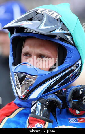 Andreas Jonsson Lakside - Ipswich Hexen Vs Lakeside Hämmer - Craven Shield Speedway Stadium Foxhall, Ipswich - 21.03.08 Stockfoto