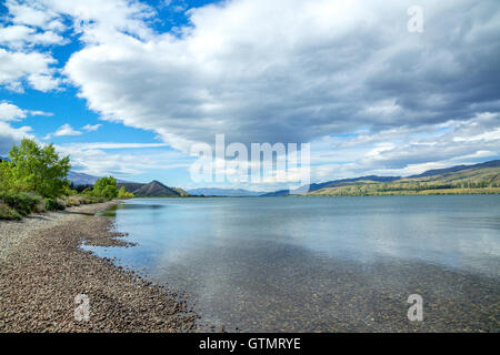 Malerische Vierw in der Nähe von Te Anau, Südinsel, Neuseeland Stockfoto