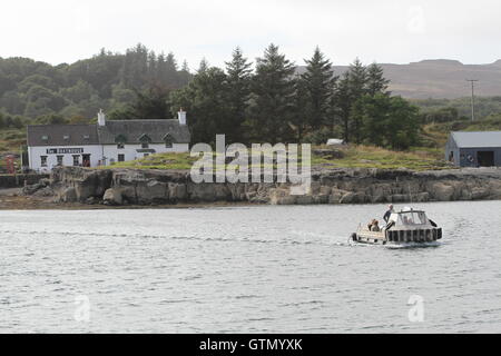 Ulva Ferry Reisen von Mull Schottland september 2016 bis Isle Stockfoto