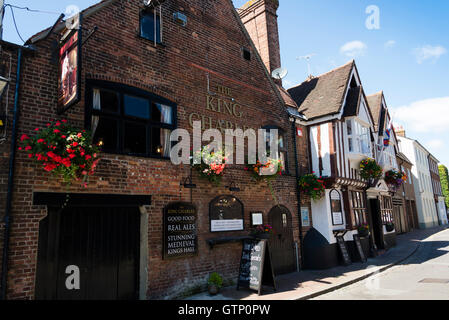 King Charles Pub, Poole, Dorset, England, UK. Stockfoto