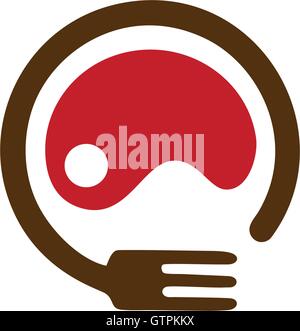 Butcher Shop-Logo. Metzgerei isoliert auf weißem Hintergrund. Butcher Shop Symbol Vektorgrafik. Butcher Shop isoliert vecto Stock Vektor