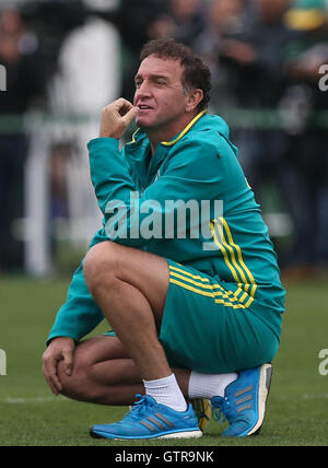 Sao Paulo, Brasilien. 09. Sep, 2016. TREINO tun PALMEIRAS - Cuca Trainer SE Palmeiras, während des Trainings die Fußballakademie. Credit: Foto Arena LTDA/Alamy Live-Nachrichten Stockfoto