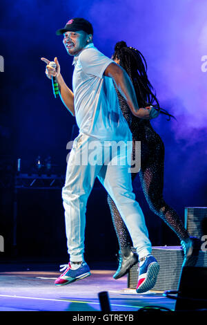 Major Lazer Bestival Robin Hill Country Park Isle Of Wight UK 09.09.16 Stockfoto