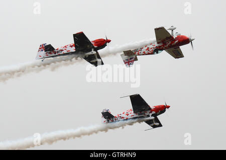 Global Stars Extra Display Team Stockfoto