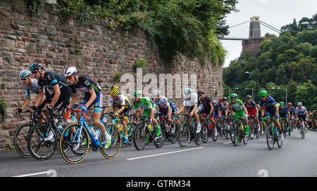 Bristol, UK. 10. September 2016. Tour of Britain Stufe 7 Bristol Credit: David Betteridge/Alamy Live-Nachrichten Stockfoto