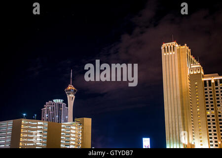 Las Vegas-berühmte Spieler-Paradies in der Wüste 5 Stockfoto