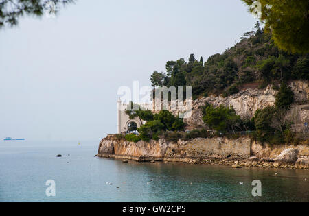 Schloss Miramare, Triest, Italien. Stockfoto