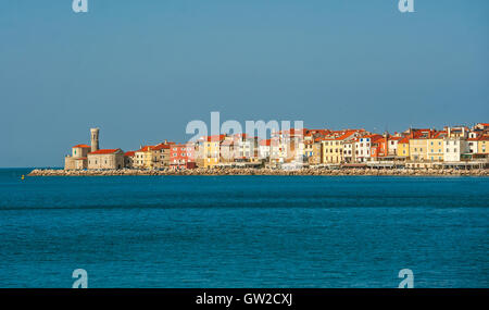 Stadt Piran, Adria, Slowenien Stockfoto