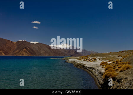 Der Pangong Tso See in Kaschmir Stockfoto