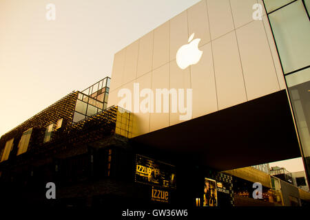 Apple Gebäude in Peking China Stockfoto