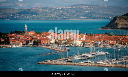 Stadt Izola, Slowenien Stockfoto