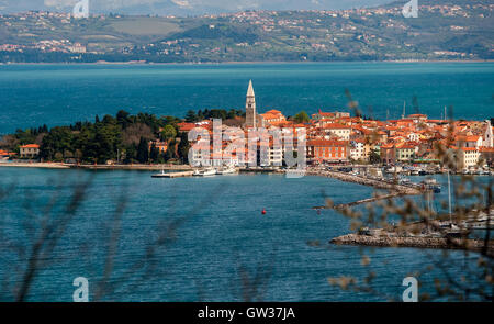 Stadt Izola, Slowenien Stockfoto