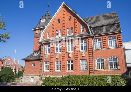 Historischen Rathaus im Zentrum von Papenburg, Deutschland Stockfoto