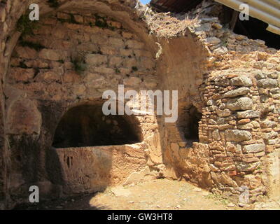 Die Siebenschläfer von Ephesus, Türkei ("Gefährten der Höhle") Stockfoto