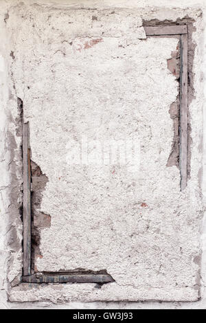 Alten verputzte Wand Stockfoto