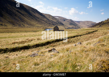 Die Findhorn-Tal, Northern Highlands von Schottland, Mai 2016 Stockfoto