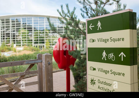 Center Parcs in Woburn, UK Stockfoto