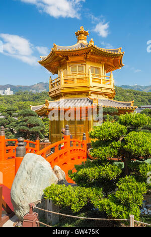 Nan Lian Garden in Hong Kong, China. Stockfoto