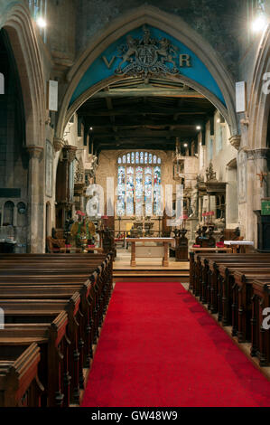 St. Maria die Jungfrau Kirche, Bottesford, Leicestershire, England, UK Stockfoto