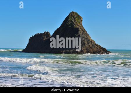 KareKare Beach, North Island, Auckland, Neuseeland Stockfoto