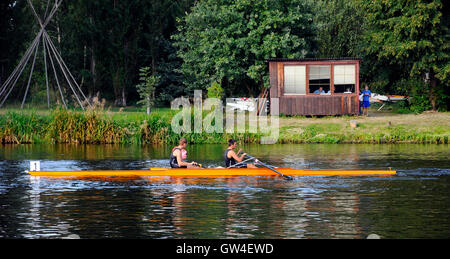 Brandys nad Labem, Tschechische Republik. 10. September 2016.  Wurden Cup im Rudern in der KV-Kondor in Brandys nad Labem 10,9-11.6.2016 Credit: Josef Pliva/Alamy Live-Nachrichten Stockfoto