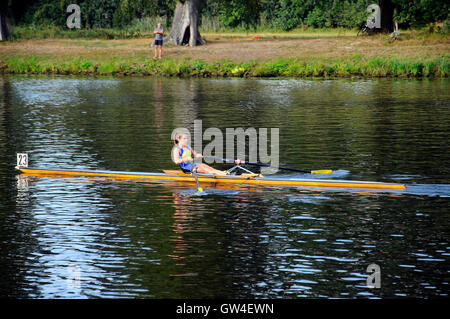 Brandys nad Labem, Tschechische Republik. 10. September 2016.  Wurden Cup im Rudern in der KV-Kondor in Brandys nad Labem 10,9-11.6.2016 Credit: Josef Pliva/Alamy Live-Nachrichten Stockfoto