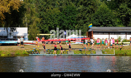 Brandys nad Labem, Tschechische Republik. 10. September 2016.  Wurden Cup im Rudern in der KV-Kondor in Brandys nad Labem 10,9-11.6.2016 Credit: Josef Pliva/Alamy Live-Nachrichten Stockfoto