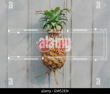 Banner-Abzeichen Label leere Kopie Raumkonzept Stockfoto