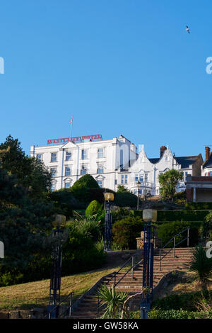 Westcliff Hotel, Southend On Sea, Essex, England. Ende des Sommers 2016 Stockfoto