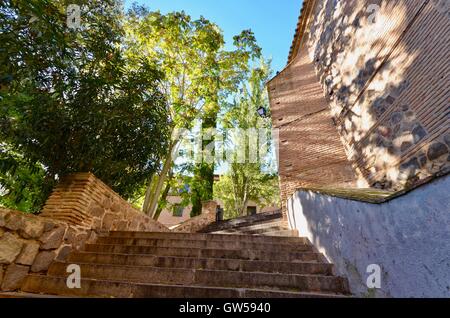 Treppen in Toledo, Spanien Stockfoto