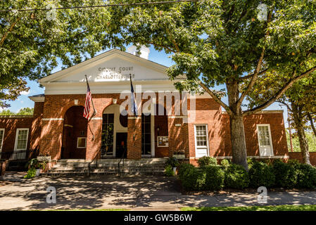 Stadt von Charlottesville Circuit Court, East High Street, Charlottesville, Virginia Stockfoto