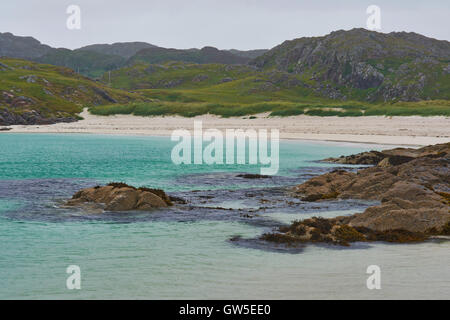 Achmelvich Bay - schottischen Highlands, UK Stockfoto