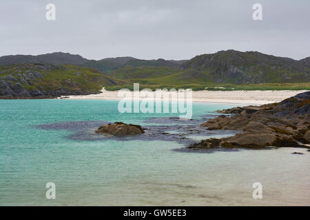 Achmelvich Bay - schottischen Highlands, UK Stockfoto