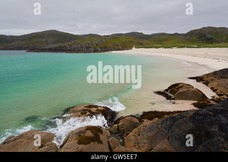 Achmelvich Bay - schottischen Highlands, UK Stockfoto