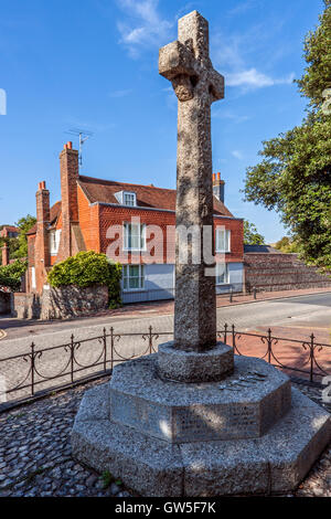 Southover Hauptstraße, Lewes, East Sussex Stockfoto