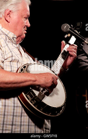 Bluegrass-Band bei Krazy Fisch Stockfoto