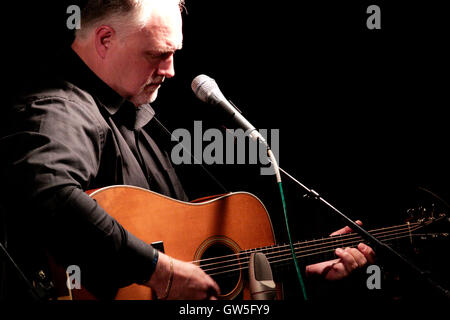 Bluegrass-Band bei Krazy Fisch Stockfoto