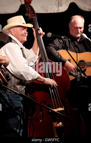 Bluegrass-Band bei Krazy Fisch Stockfoto