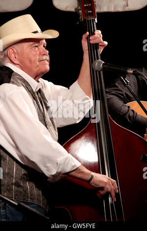 Bluegrass-Band bei Krazy Fisch Stockfoto