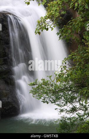 Das Bild der Wasserfall in Bhandardara, Maharashtra, Western Ghats, Monsun, Indien Stockfoto