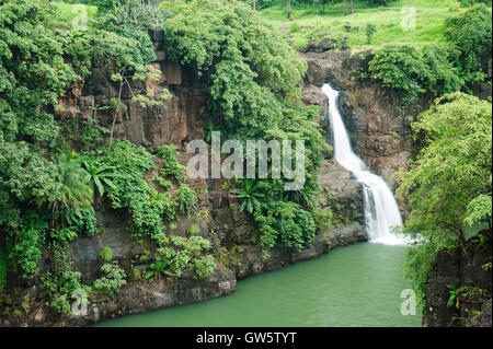 Das Bild der Wasserfall in Bhandardara, Maharashtra, Western Ghats, Monsun, Indien Stockfoto