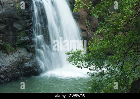 Das Bild der Wasserfall in Bhandardara, Maharashtra, Western Ghats, Monsun, Indien Stockfoto