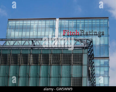 Fitch-Rating-Agentur in London Stockfoto