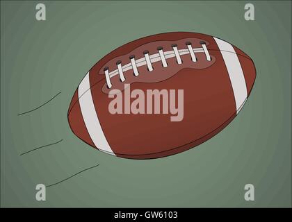 Amerikanischer Fußball Stock Vektor